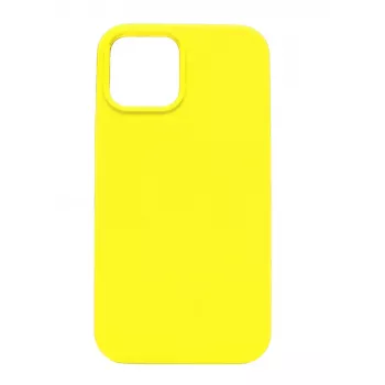 Evelatus Apple iPhone 12 mini Premium Soft Touch silikonecover citrongul
