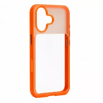 Evelatus Apple iPhone 17 LiveCase hybridcover med stander PC+TPU orange