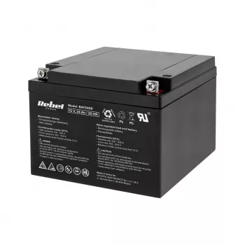 Rebel gelbatteri 12V 24Ah
