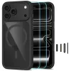 TECH-PROTECT MAGONE MagSafe-cover og glas 2-pak til iPhone 17 Pro Max / 18 Pro Max - sort/transparent