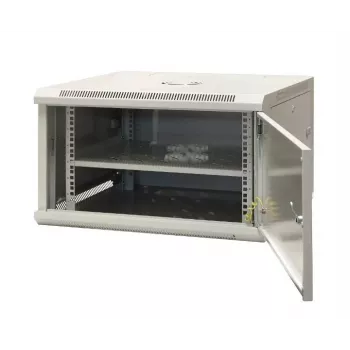 EMITER EM/AP6606-B 19 inch 6U Vægskab 600x600x370mm sort