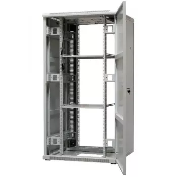 EmiterNet Top fritstående rammeskab 32U 800x800x1540mm Stålplade/Glas Frontdør EM/SH05D-8832