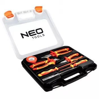 NEO TOOLS 7-delt isoleret tænger- og skruetrækkersæt 1000V VDE