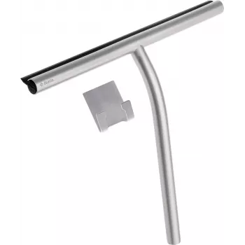 DEANTE ADI_F31K vandskraber med ophæng, 25 cm gummiklinge, ergonomisk plasthåndtag, sort/hvid