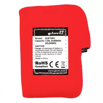 Glovii Li-Polymer-batteri 2100 mAh 7,4V til opvarmelige handsker og huer