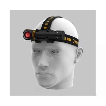 Armytek Elf C2 MAX WR USB-C genopladelig pandelampe lommelygte, 2500 lm hvid + 230 lm rød, IP68, magnetisk endekappe, inklusive 18650 batteri