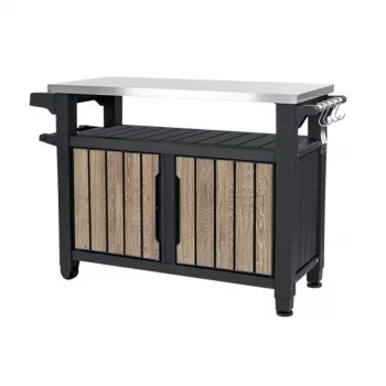 KETER grillbord Deco Unity XL 207L asketræ-look