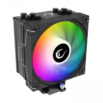 Rampage RM-C180 FROSTY ARGB 120mm CPU-luftkøler, 180W TDP, sort