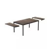 KETER Garden table extendable Deco Porto Nova Extendable 200-280 walnut/black