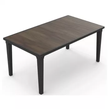 Keter Futura havespisbord Deco grafit/valnød 29216482533