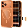 TECH-PROTECT MAGONE MAGSAFE CC + GLAS 2-PAK IPHONE 17 PRO MAX / 18 PRO MAX COSMIC ORANGE/CLEAR