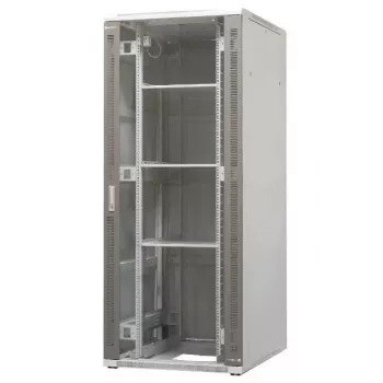 EMITER EM/SH05D-8042 fritstående serverskab 42U 800x1000x1980 mm sort glas-/ståldør