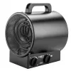 NEO TOOLS 90-065 elektrisk varmeblæser rustfrit stål 2000 W sort