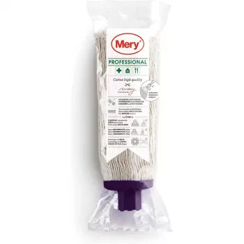 MERY Udskifteligt børstehoved bomuld Professional 25 cm 250 gr