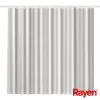 RAYEN Bruseforhæng 180x200 cm hvid/beige, PEVA