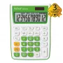 REBELL RE-SDC912GR BX halvskrivebordslommeregner 12-cifret dual power grå