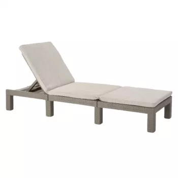 KETER Jaipur solseng med polster beige