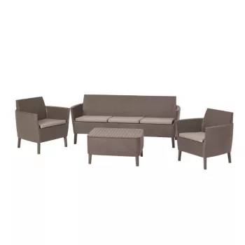 KETER Garden furniture set Salemo 3 Seater Set beige