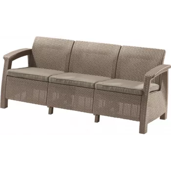 KETER Corfu Love Seat Max beige tresidig havesofa