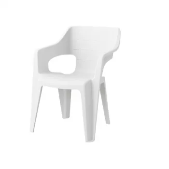 Keter Bilbao havestol med lav ryg hvid 29213634400