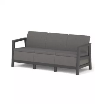 KETER havesofa 3-personers Scandi Linea 3-personers sofa grå