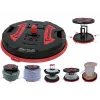Runpotec X BOARD XB 500X BOARD XB 500TT (teleskopudtræk) professionel kabelafruller- (10187)