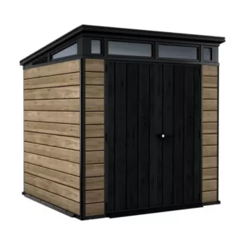 KETER havehus Deco Pent 7x7 asketræsfarve