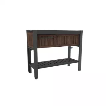 KETER Extendable Party Station valnødfarvet festbord