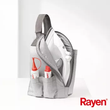 RAYEN strygejernsbetræk/metalliseret bomuld 30x20x15cm