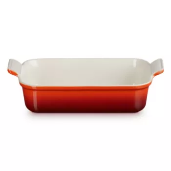 LE CREUSET Rectangular baking dish Heritage stoneware 26x19cm / 2.4L red