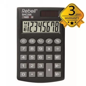Lommeregner Rebell SHC208