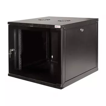 LOGILINK 19 inch vægmonteret SOHO-boks 12U 540*550, flatpack, sort