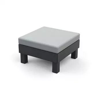 KETER havehocker/bord Element med polstring grå/lysegrå