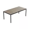 KETER Garden table Deco Porto Nova 200 ash wood tone/black