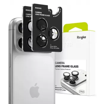 RINGKE KAMERASCHUTZ CAMERA FRAME PROTECTOR 2-PACK IPHONE 18 PRO / PRO MAX SORT
