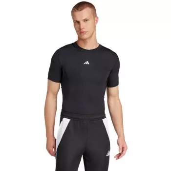 adidas Techfit T-shirt herre kortærmet sort JP4674 2XL