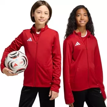 adidas Entrada 26 træningsjakke til børn rød JZ6612 140cm
