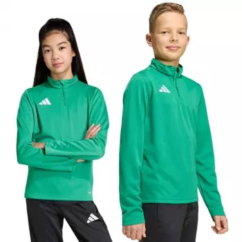adidas Entrada 26 Training Top children's sweatshirt green JZ6632 140cm