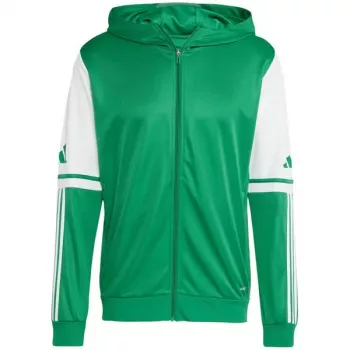 Herre adidas Squadra 25 Hoody Sweatshirt grøn og hvid JP3164 L