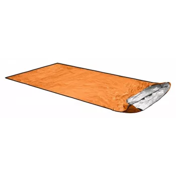 ORTOVOX Bivy Ultralight voksen rektangulær sovepose polyurethan, sølvblå, orange