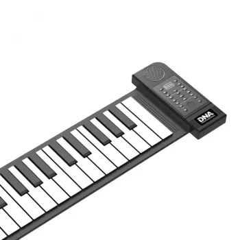 DNA ROLL 61 V2 tastatur, rulbart, silikone, transportabelt
