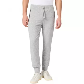Champion Rib Cuff Pants herre joggingbukser grå 220807 EM021 XL