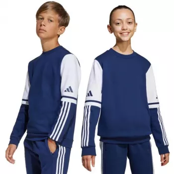 Børne Sweatshirt adidas Squadra 25 Sweat Crew navyblå JD4814 152cm