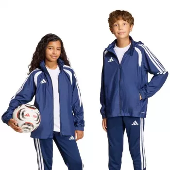 adidas Tiro 26 League Windbreaker børne vindjakke marineblå JY9725 128cm