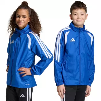 adidas Tiro 26 League Windbreaker børnejakke blå JY9723 164cm