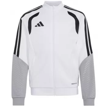 Børne-sweatshirt adidas Tiro 26 Competition Training hvid-grå KA7716 140cm