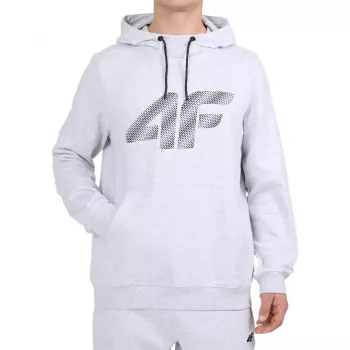 4F herre-sweatshirt M2548 cool lysegrå meleret 4FWMM00TSWSM2548 27M L
