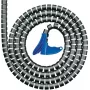 HellermannTyton 161-64301 Spiralflex SFPP spiralslange, polypropylen, sort, 10 mm ydre diameter, 25 m længde, -60 til 110 °C