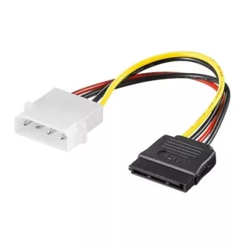 EXSYS S-ATA-strømkabel 1 x 4-pin til 1 x 15-pin, 15 cm (EX-K3610)