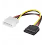 EXSYS S-ATA-strømkabel 1 x 4-pin til 1 x 15-pin, 15 cm (EX-K3610)
